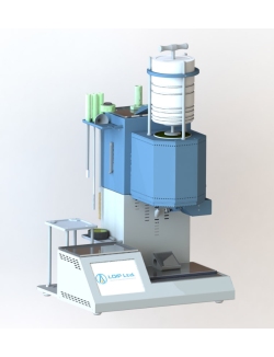 Установка для определения показателя текучести расплава термопластов с автообрезкой ЛОИП ПТР-ЛАБ-11